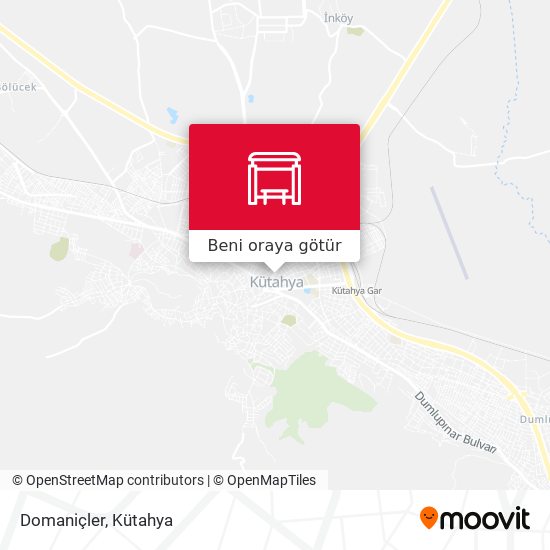 Domaniçler harita
