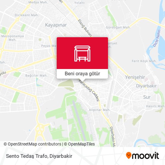 Sento Tedaş Trafo harita