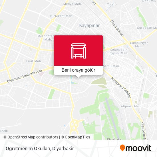 Öğretmenim Okulları harita