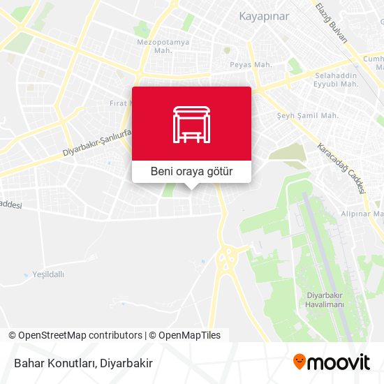 Bahar Konutları harita