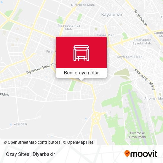 Özay Sitesi harita