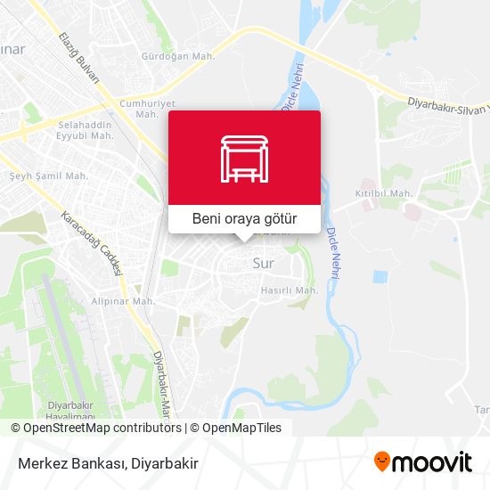 Merkez Bankası harita
