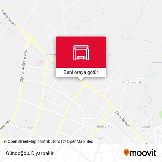 Gündoğdu harita