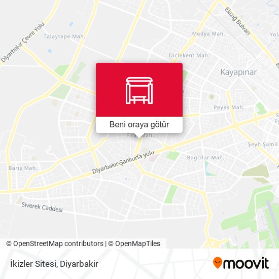 İkizler Sitesi harita