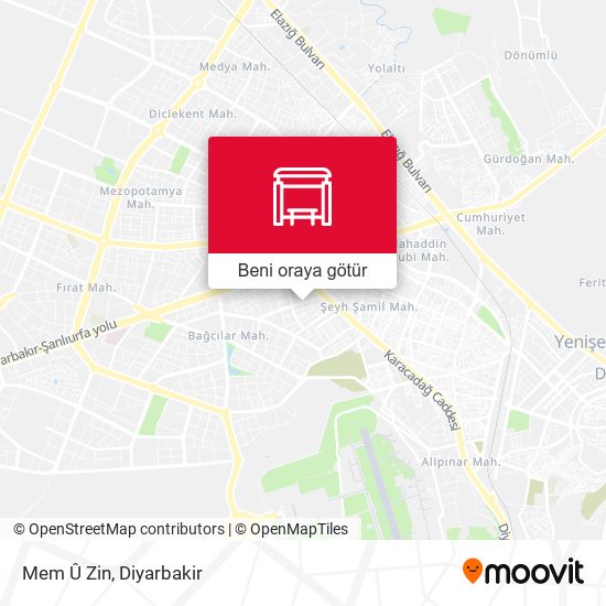 Mem Û Zin harita