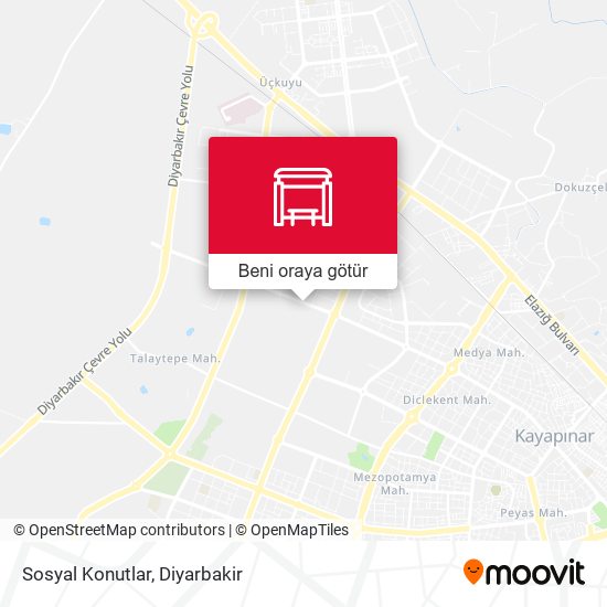 Sosyal Konutlar harita