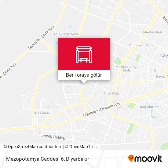 Mezopotamya Caddesi 6 harita
