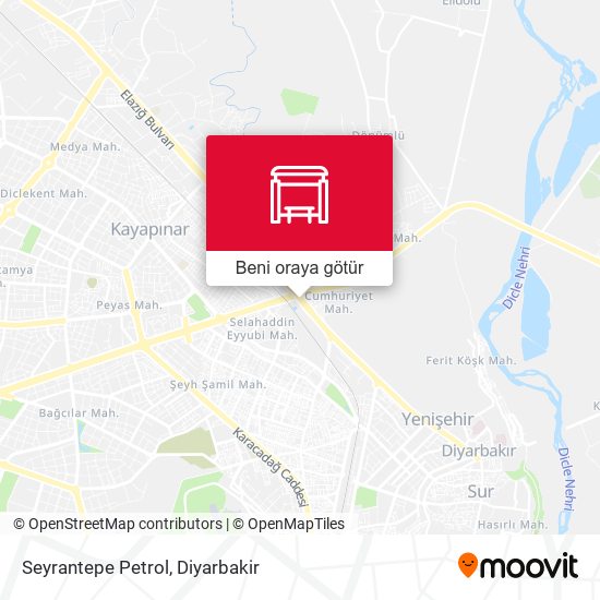 Seyrantepe Petrol harita