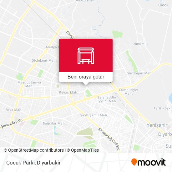 Çocuk Parkı harita