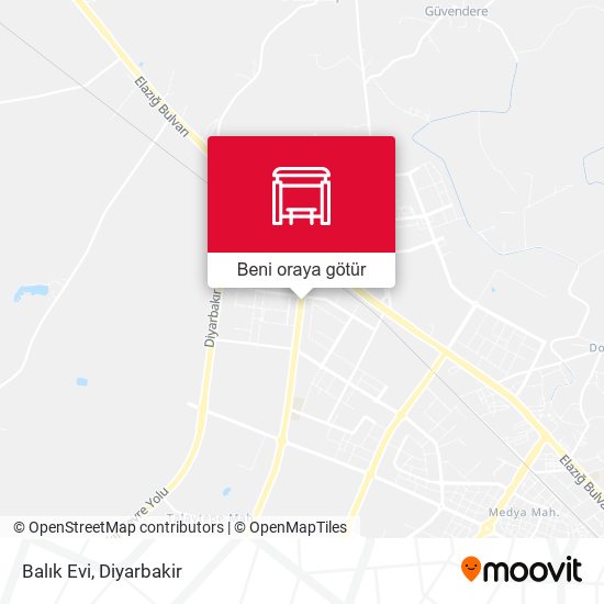 Balık Evi harita