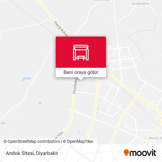 Andok Sitesi harita