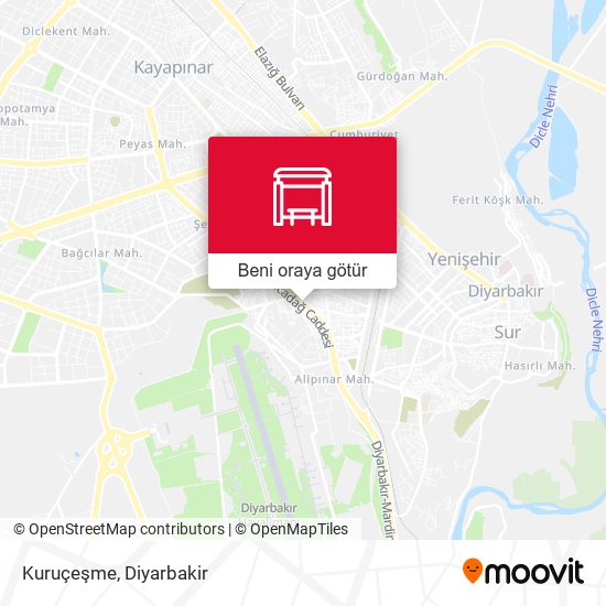 Kuruçeşme harita