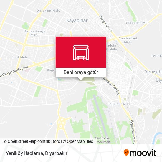 Yeniköy İlaçlama harita