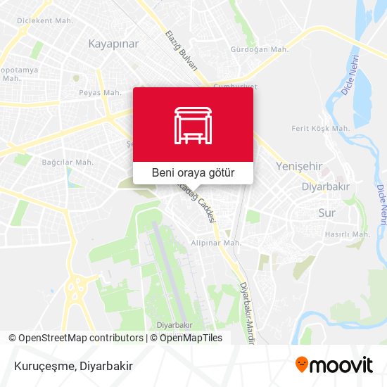 Kuruçeşme harita