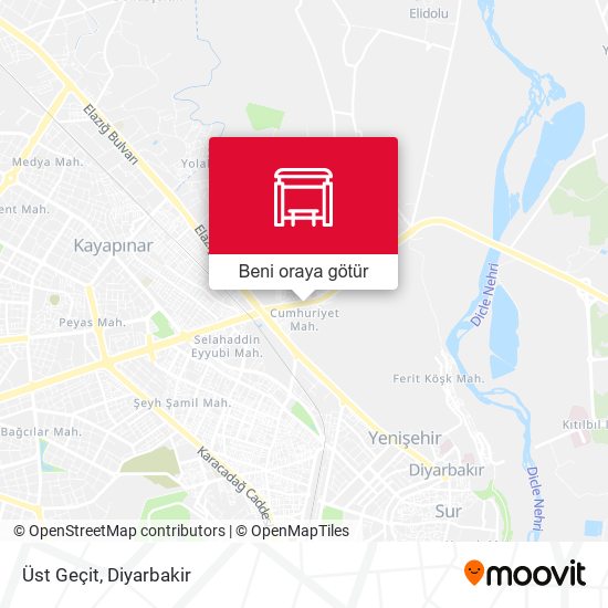 Üst Geçit harita