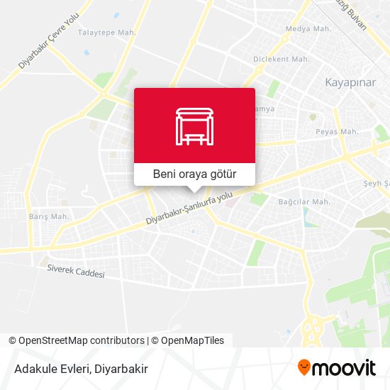 Adakule Evleri harita
