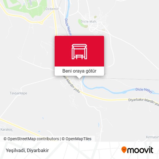 Yeşilvadi harita