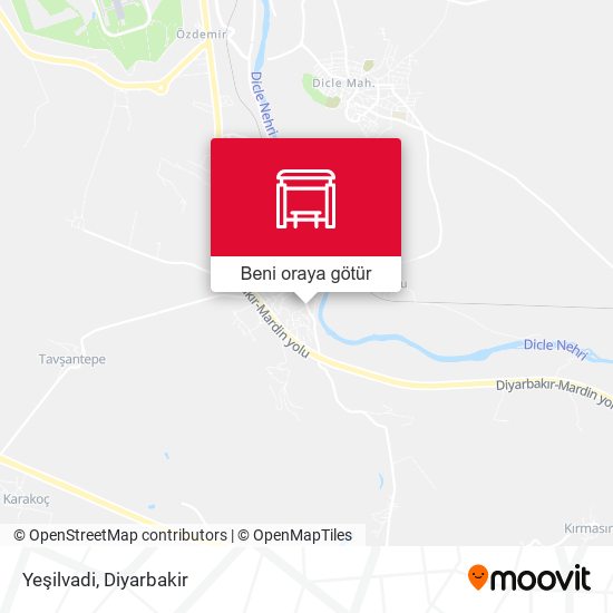 Yeşilvadi harita