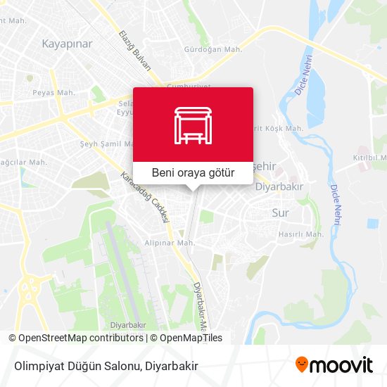Olimpiyat Düğün Salonu harita