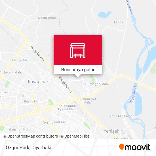 Özgür Park harita
