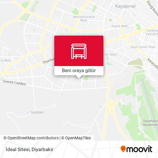 İdeal Sitesi harita