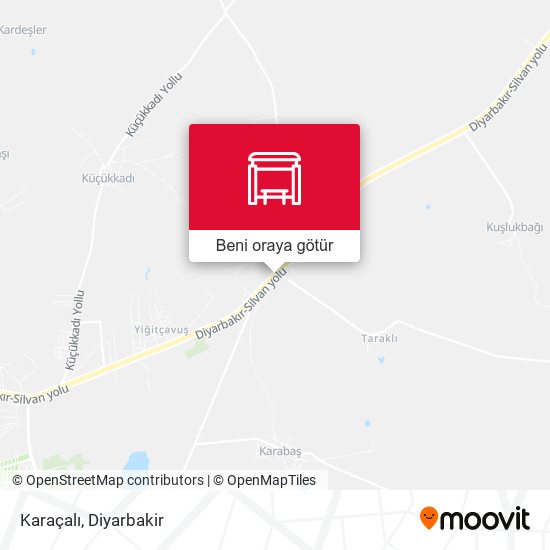 Karaçalı harita