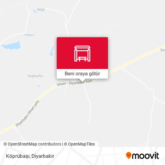 Köprübaşı harita