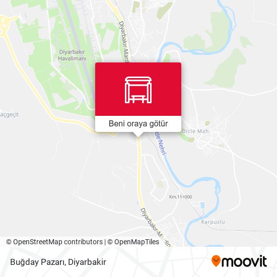 Buğday Pazarı harita