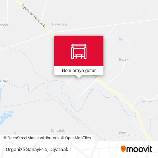 Organize Sanayi-15 harita