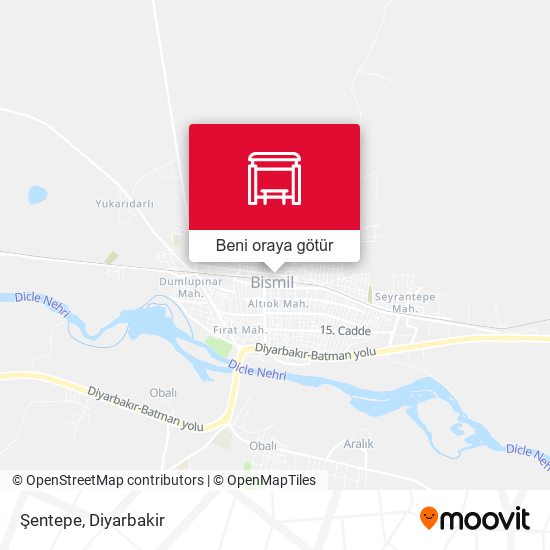 Şentepe harita