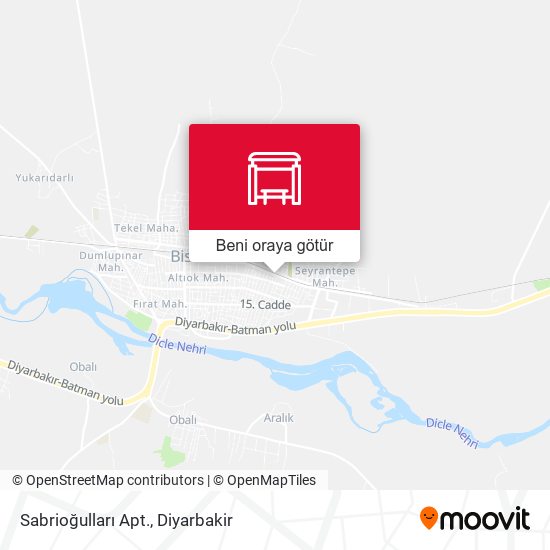 Sabrioğulları Apt. harita