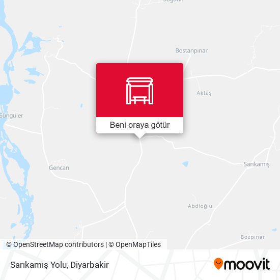 Sarıkamış Yolu harita