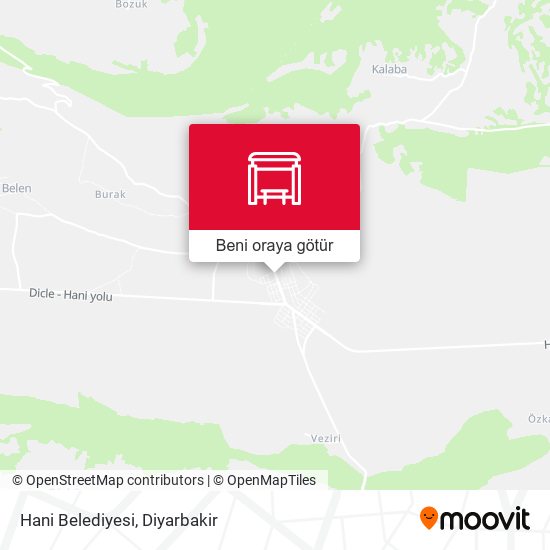 Hani Belediyesi harita