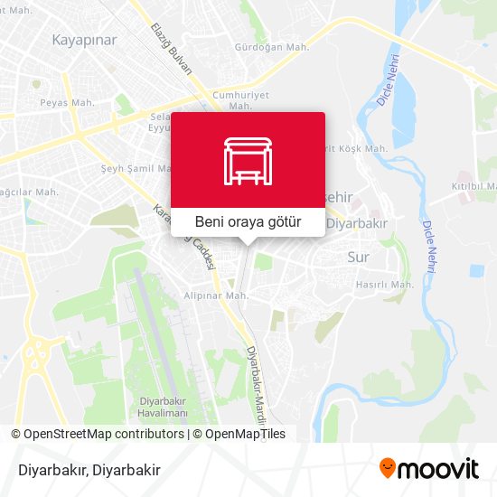 Diyarbakır harita