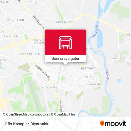 Ofis Kasaplar harita