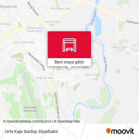 Urfa Kapı Surdışı harita
