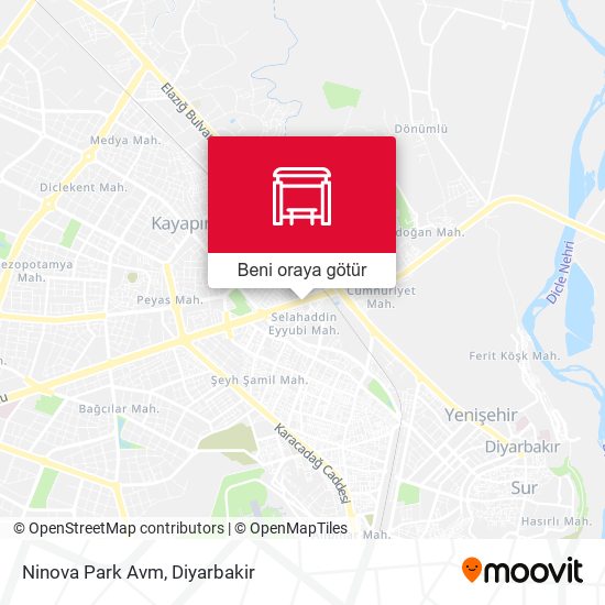 Ninova Park Avm harita
