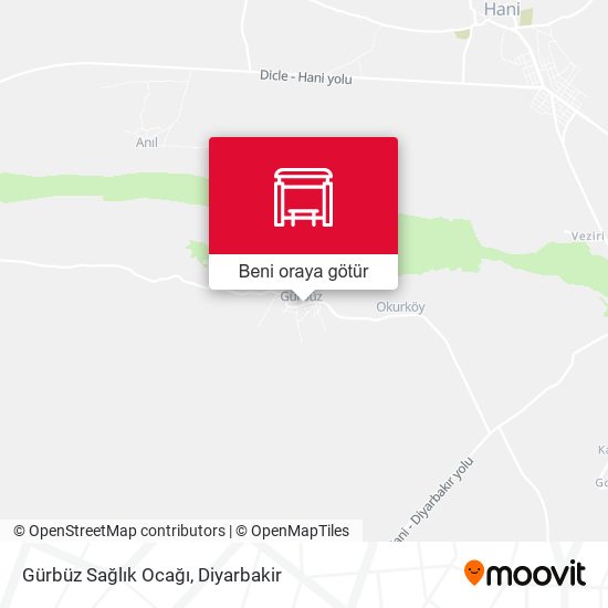 Gürbüz Sağlık Ocağı harita