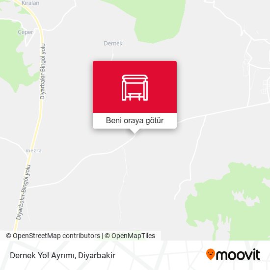 Dernek Yol Ayrımı harita