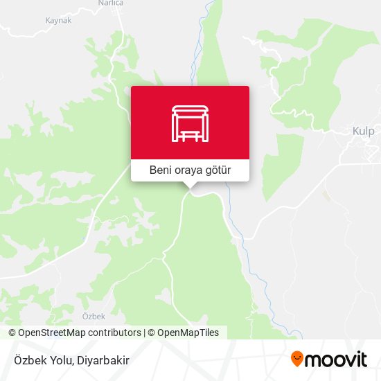 Özbek Yolu harita