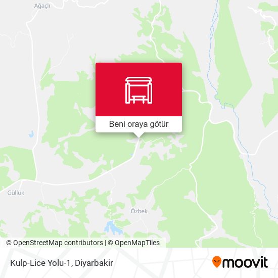 Kulp-Lice Yolu-1 harita