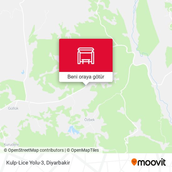 Kulp-Lice Yolu-3 harita