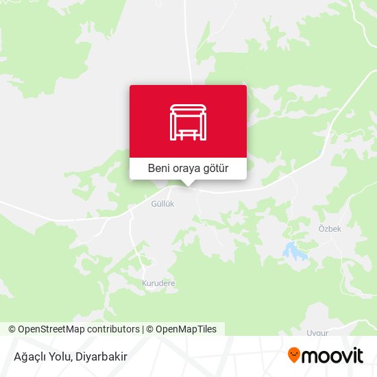Ağaçlı Yolu harita