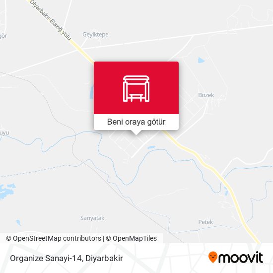 Organize Sanayi-14 harita