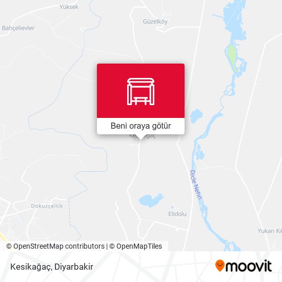 Kesikağaç harita