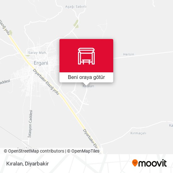 Kıralan harita