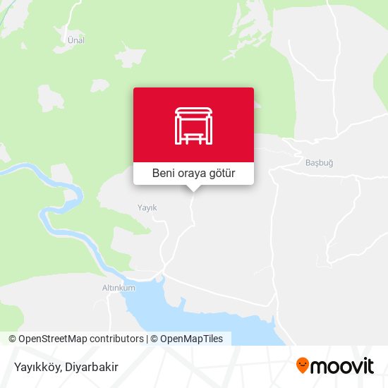 Yayıkköy harita