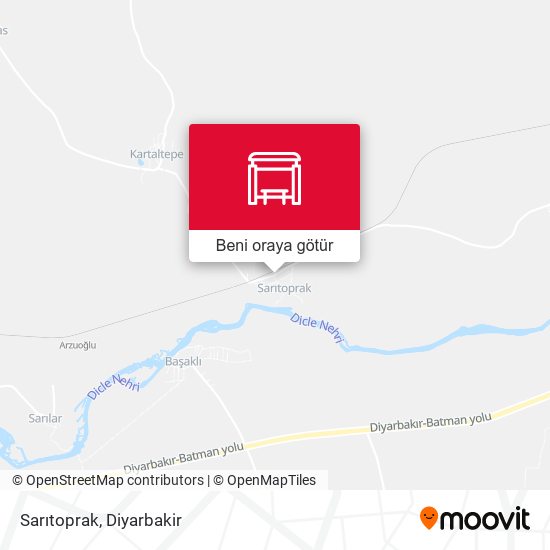 Sarıtoprak harita