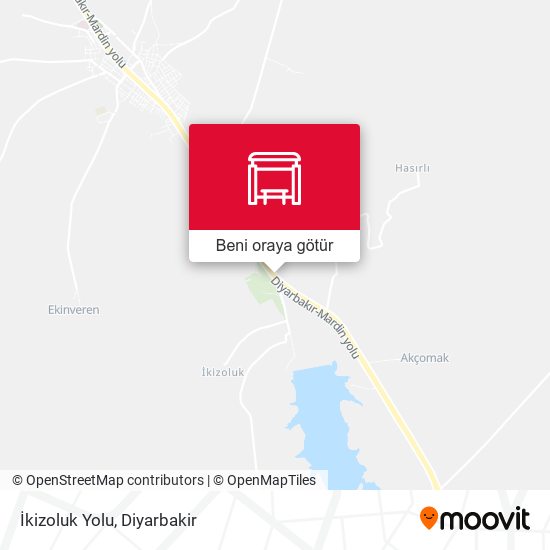 İkizoluk Yolu harita