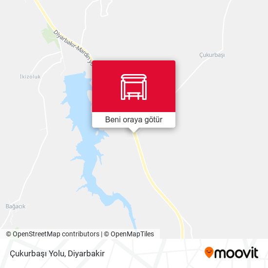 Çukurbaşı Yolu harita